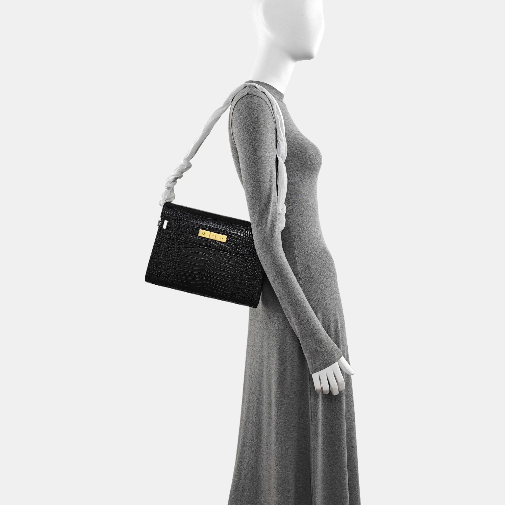 MANHATTAN Calfskin Black