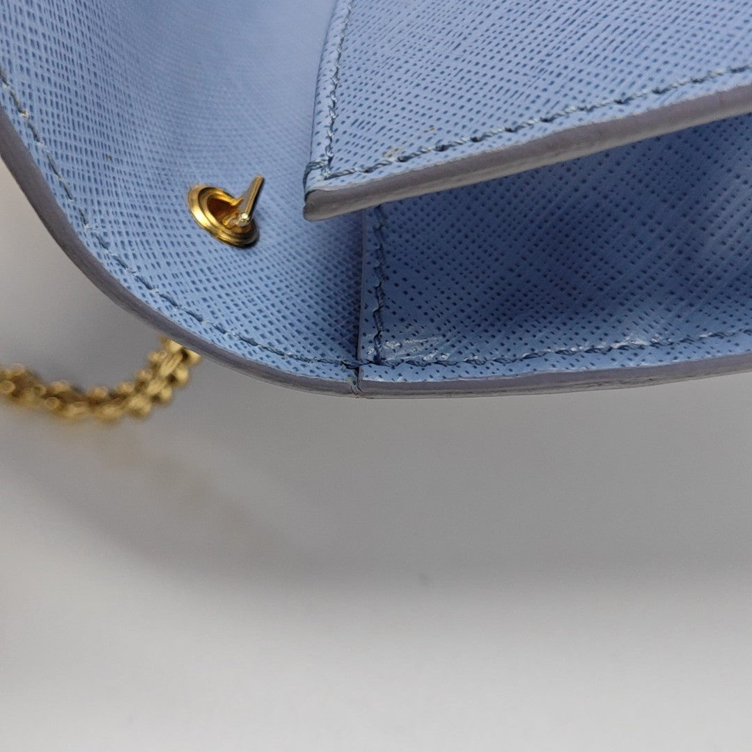 Ginny Calfskin Blue