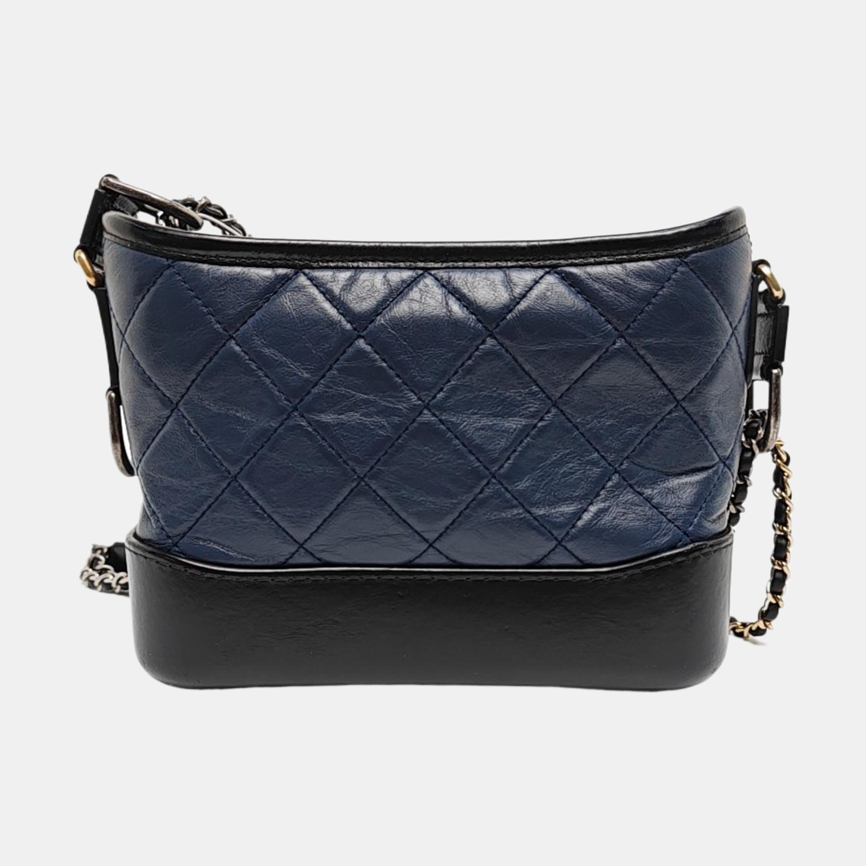 Authenticated pre-owned  Gabrielle Quilted Calfskin Blue - Shoulder Bag at Looply