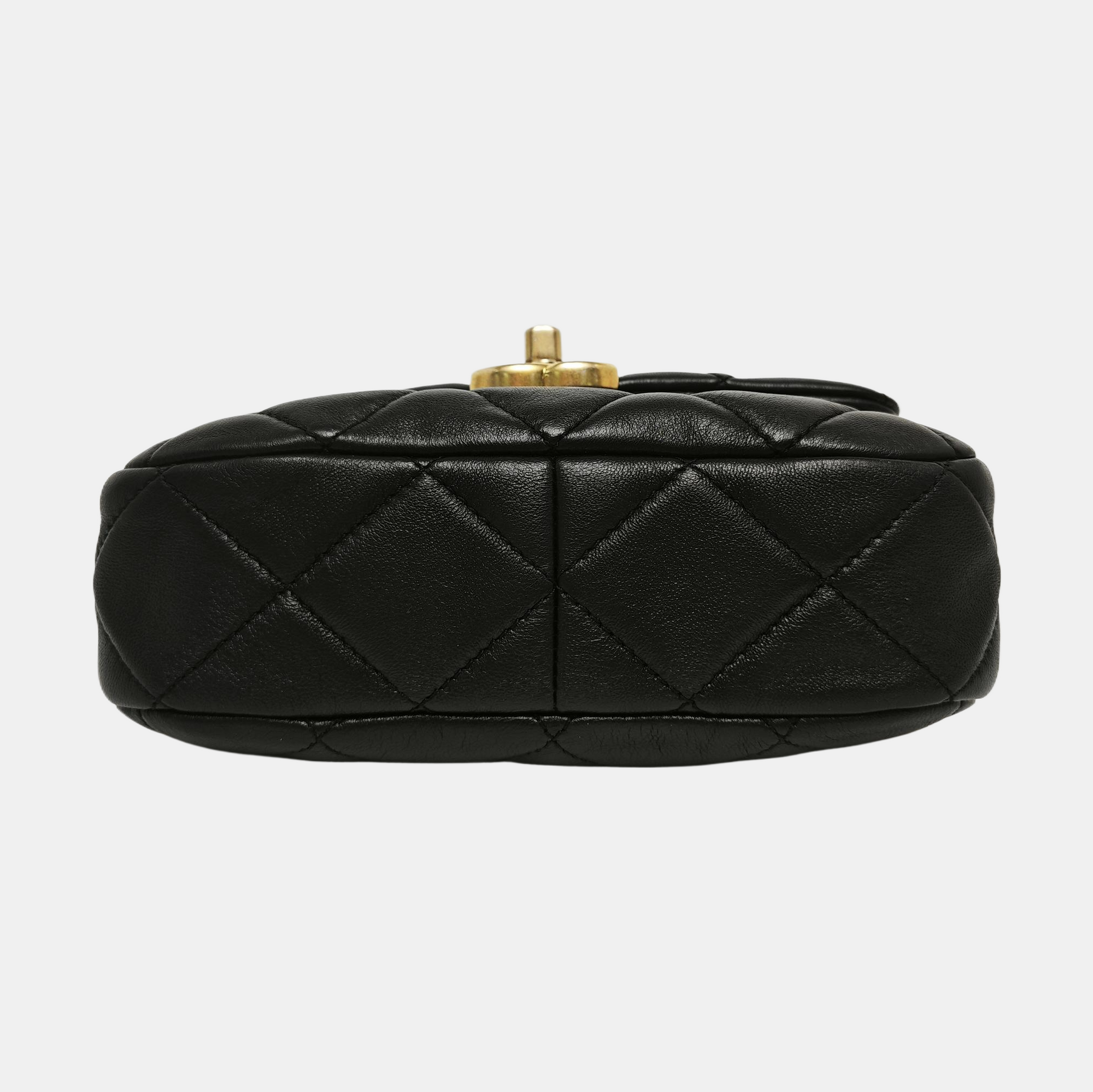 Quilted Lambskin Black