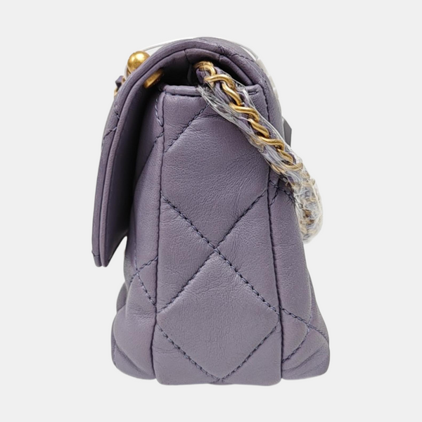 Quilted Lambskin Purple