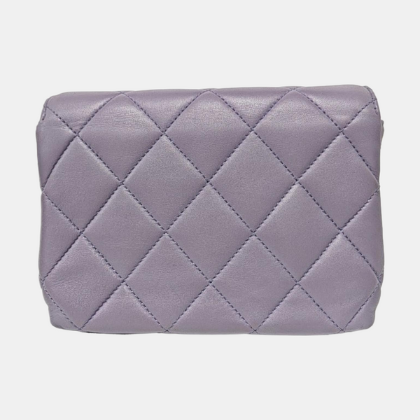 Quilted Lambskin Purple