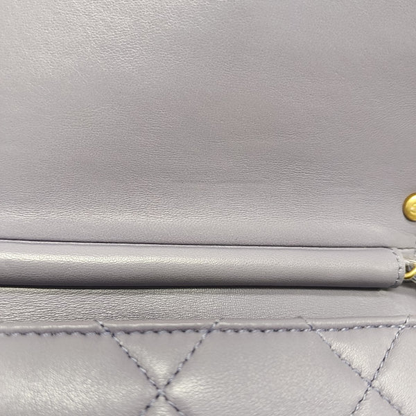 Quilted Lambskin Purple