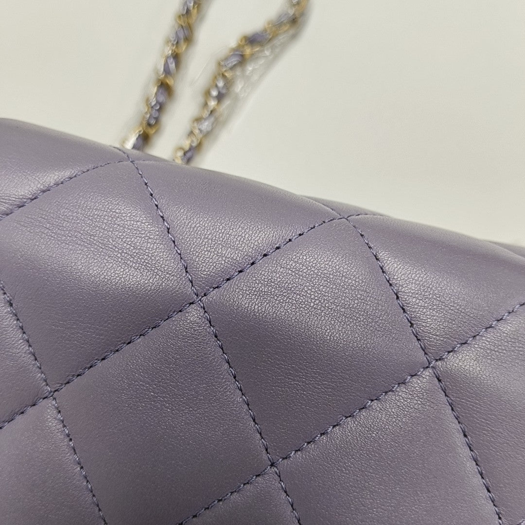 Quilted Lambskin Purple