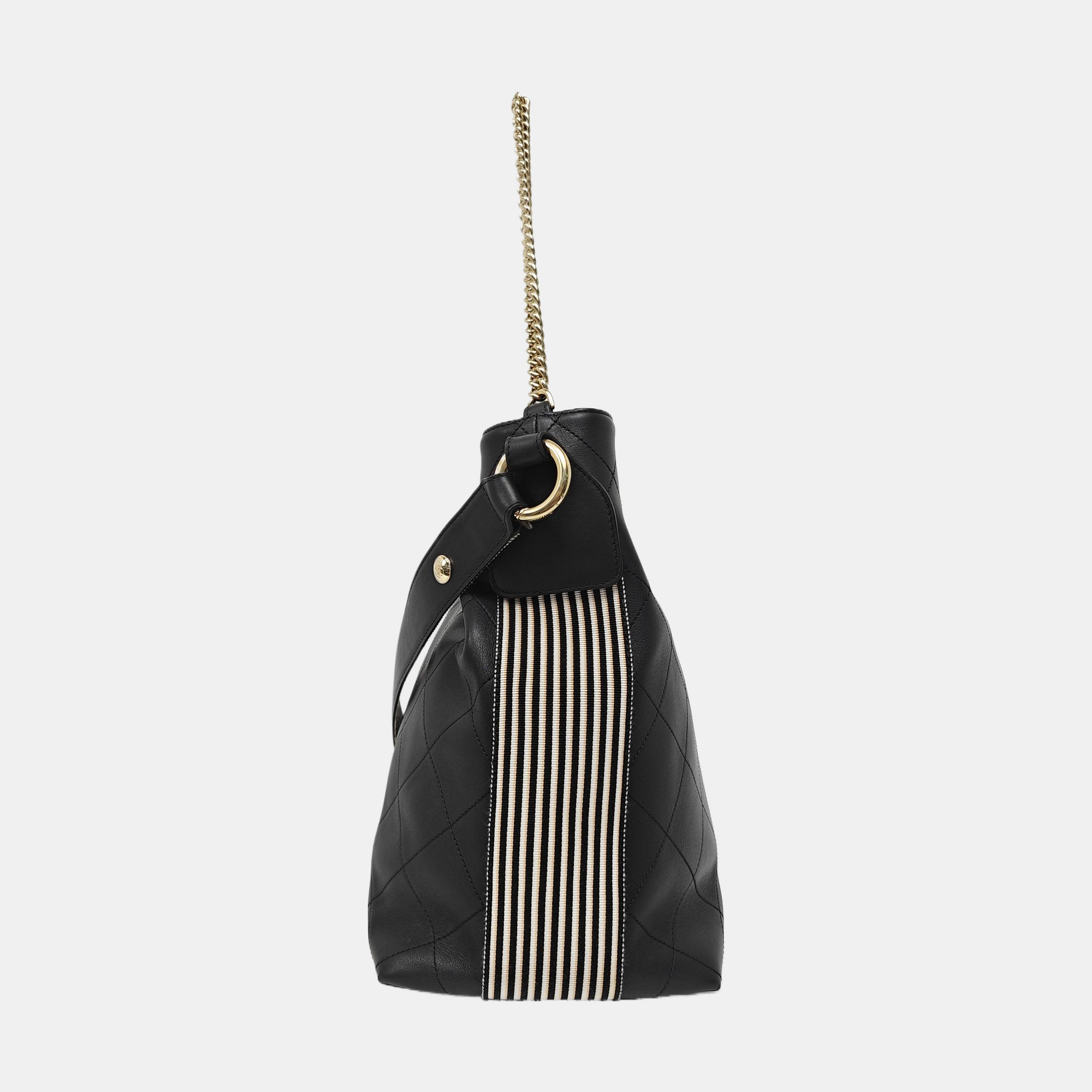 Quilted Calfskin Black