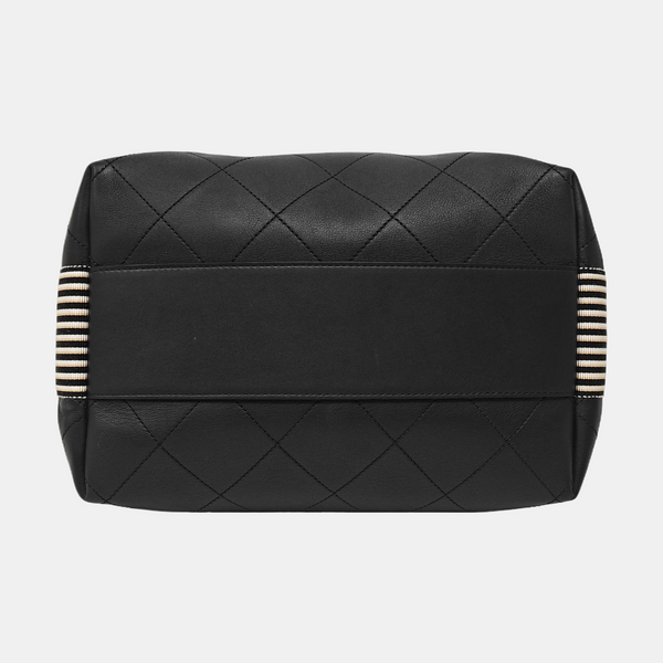 Quilted Calfskin Black