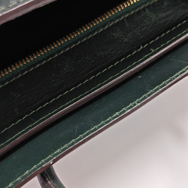 LUGGAGE Nano Calfskin Green