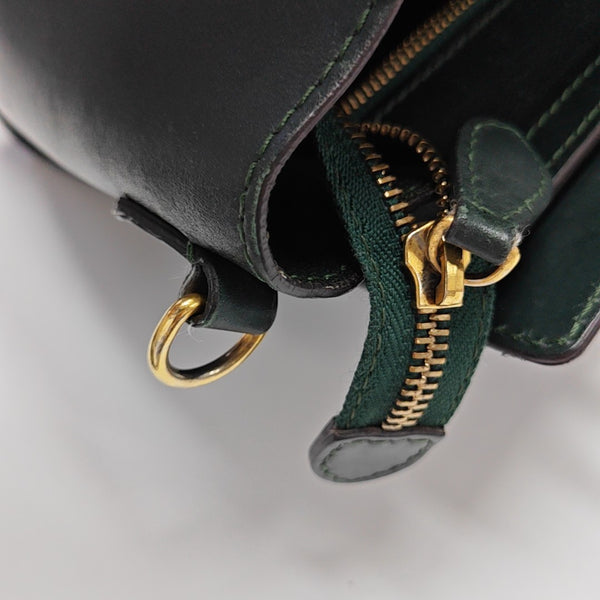LUGGAGE Nano Calfskin Green