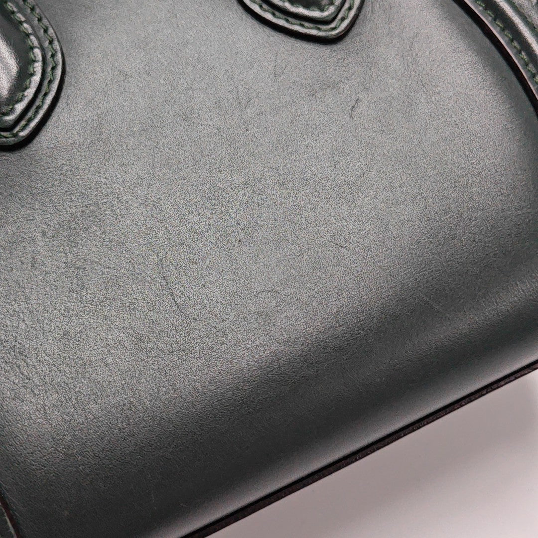 LUGGAGE Nano Calfskin Green
