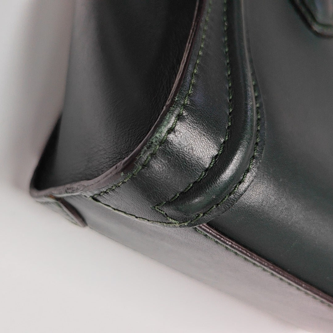 LUGGAGE Nano Calfskin Green