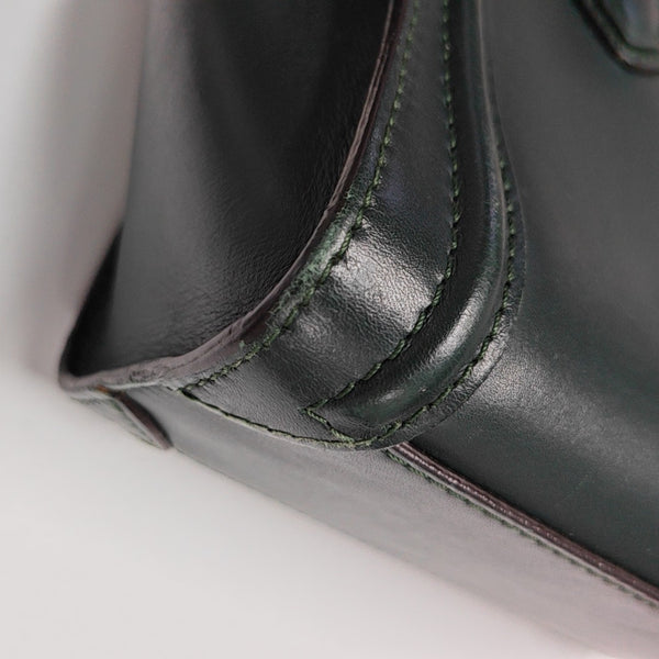 LUGGAGE Nano Calfskin Green