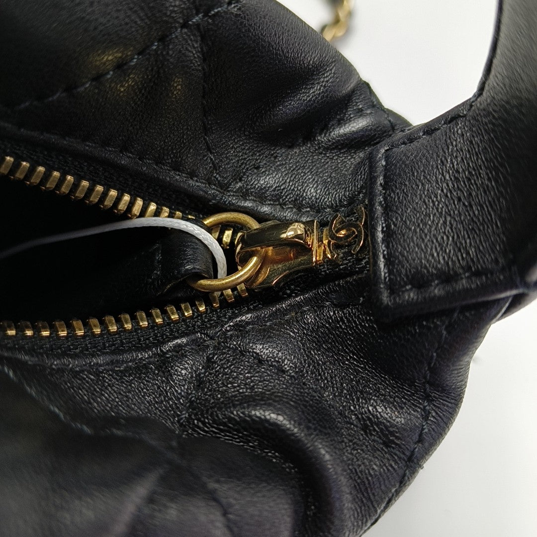 Quilted Lambskin Black