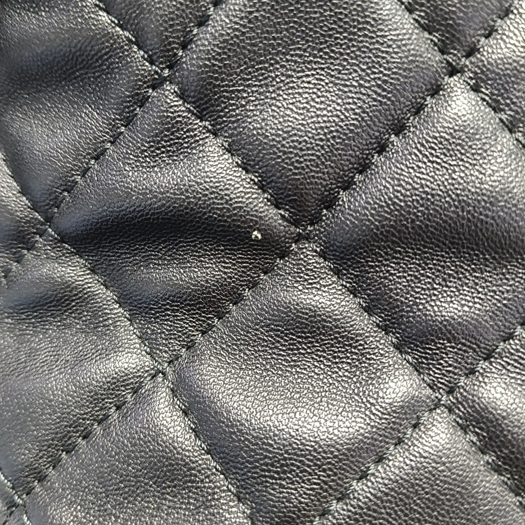 Quilted Lambskin Black