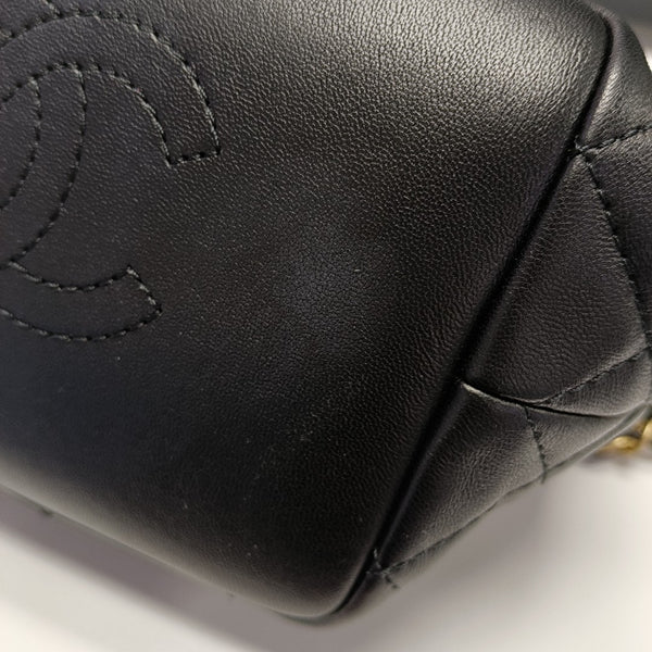 Quilted Lambskin Black