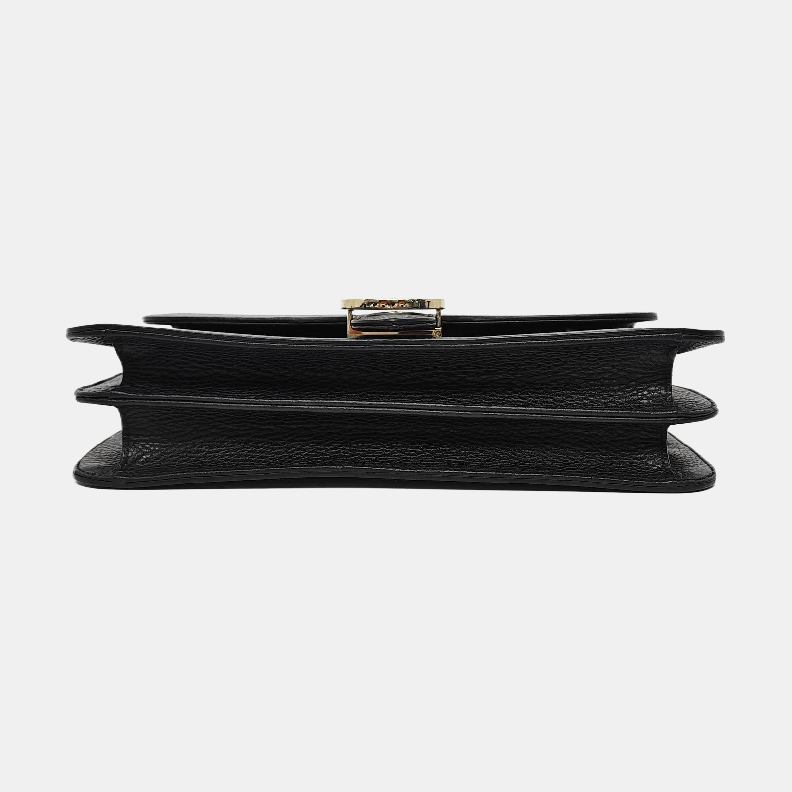 Authenticated pre-owned  Interlocking G Large Calfskin Black - Shoulder Bag at Looply