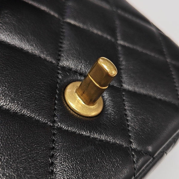 Quilted Lambskin Black