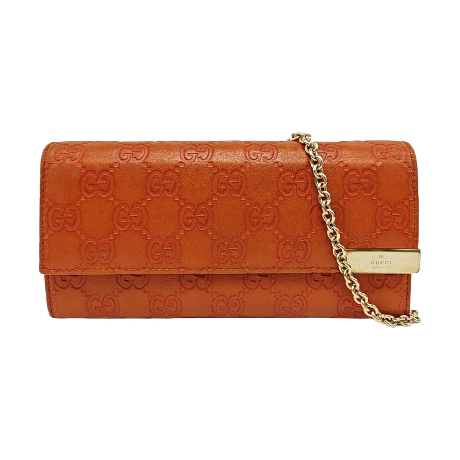 Authenticated pre-owned  Microguccissima Monogram Calfskin Brown - Top Handle Bag at Looply