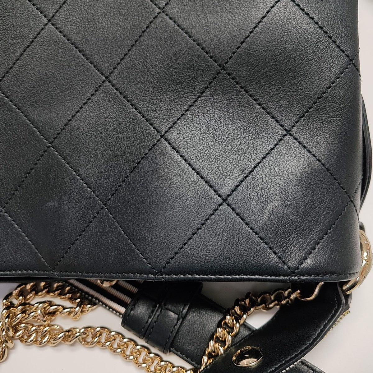 Quilted Calfskin Black
