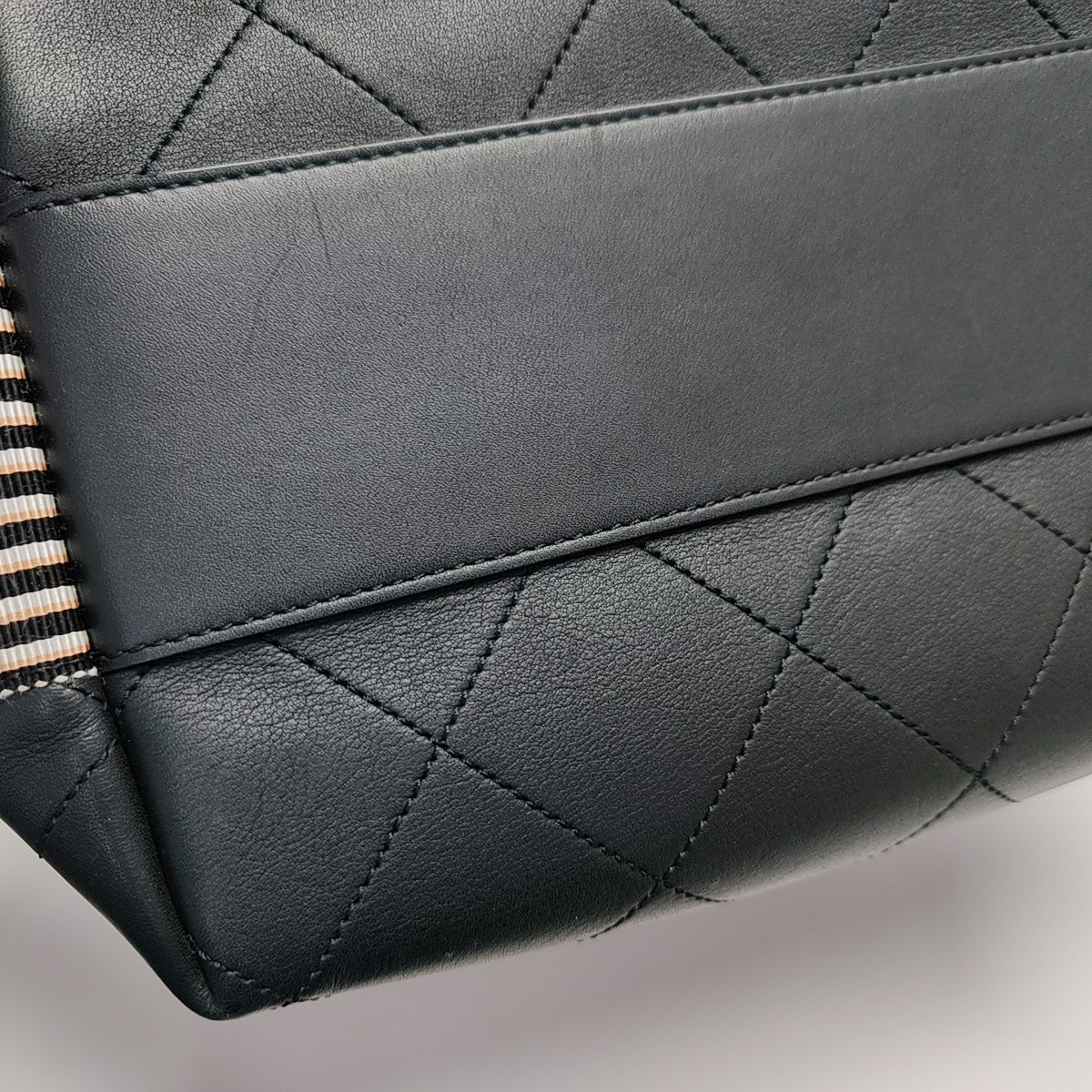 Quilted Calfskin Black