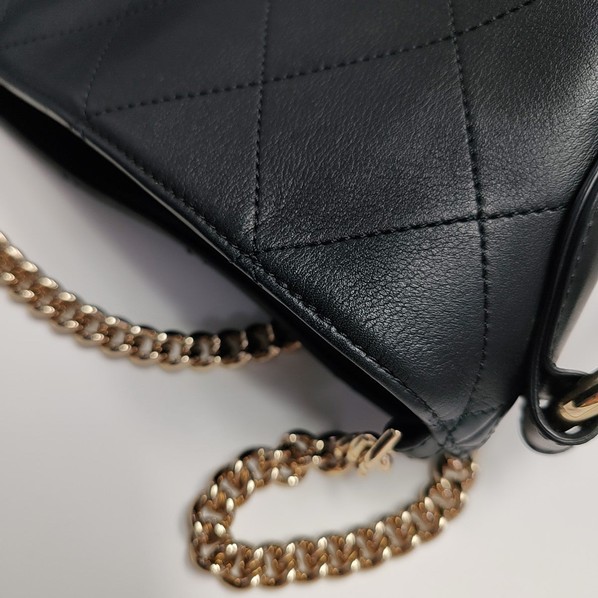 Quilted Calfskin Black