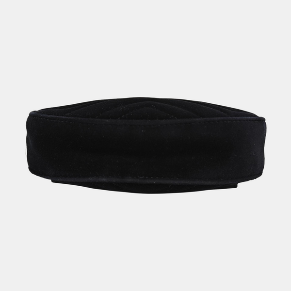 Authenticated pre-owned  GG Marmont Velvet Black - Belt Bag at Looply