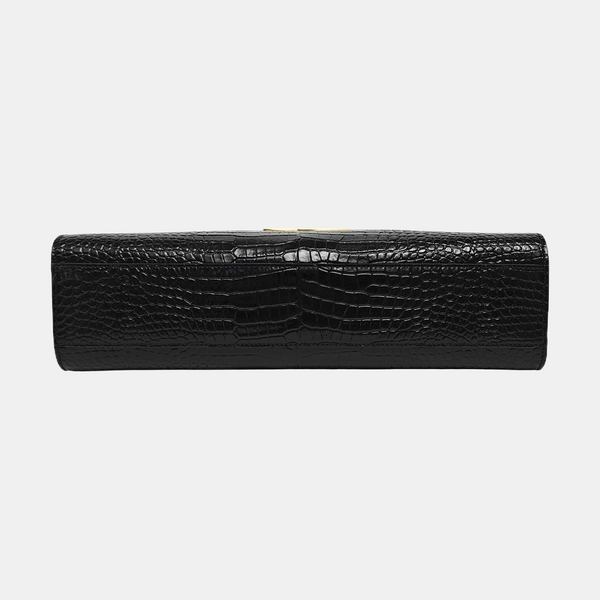 MANHATTAN Medium Calfskin Black