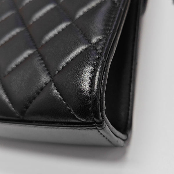 Quilted Lambskin Black