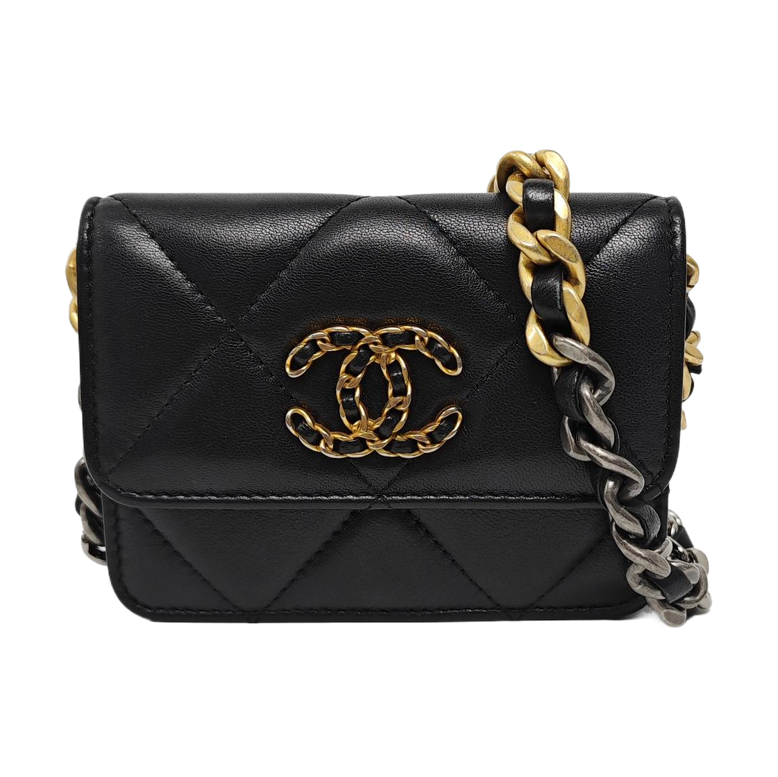 Quilted Lambskin Black