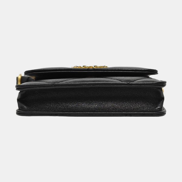 Quilted Lambskin Black