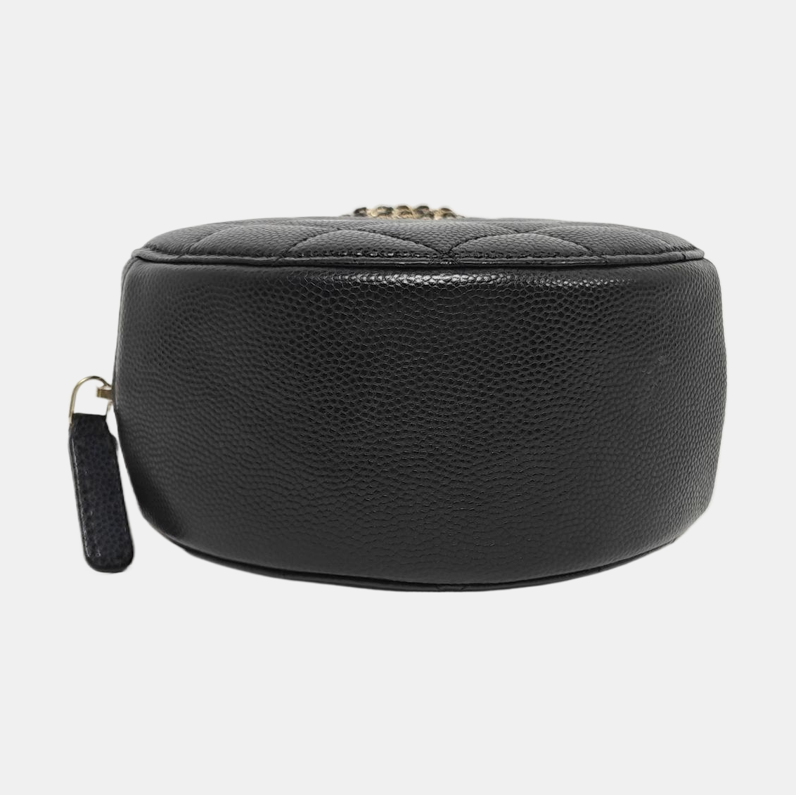 Quilted Grained Calfskin Black