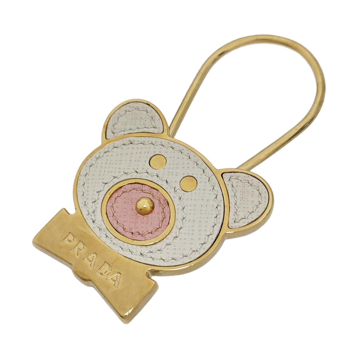 Authenticated pre-owned  Gold-tone Metal Bag Charm - Bag Charm at Looply