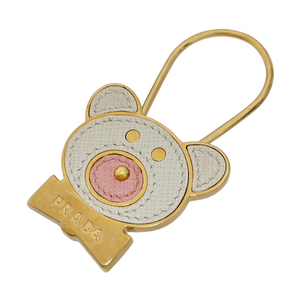 Authenticated pre-owned  Gold-tone Metal Bag Charm - Bag Charm at Looply