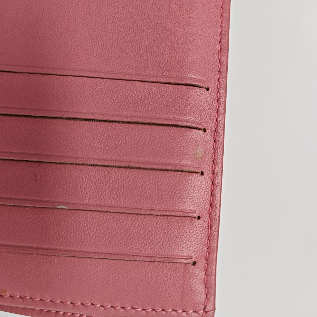 Lambskin Wallet Pink
