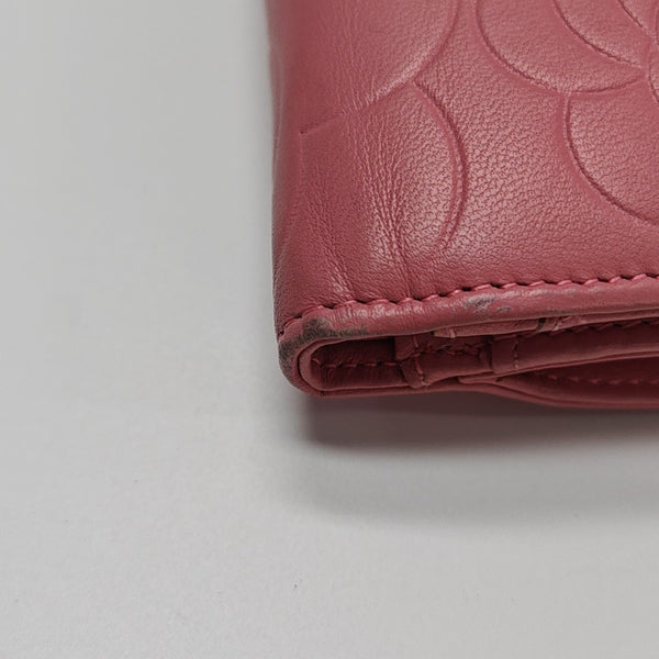 Lambskin Wallet Pink