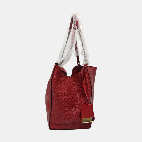 Canterbury Medium Calfskin Red