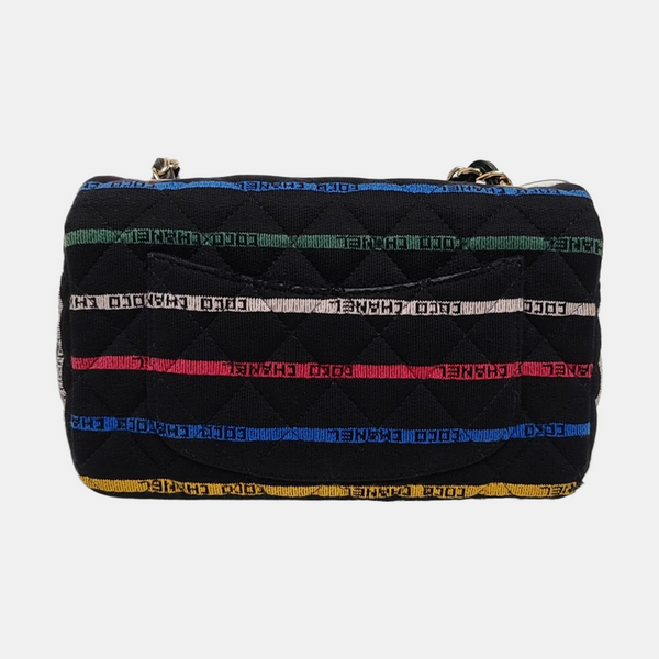 Quilted Fabric Black