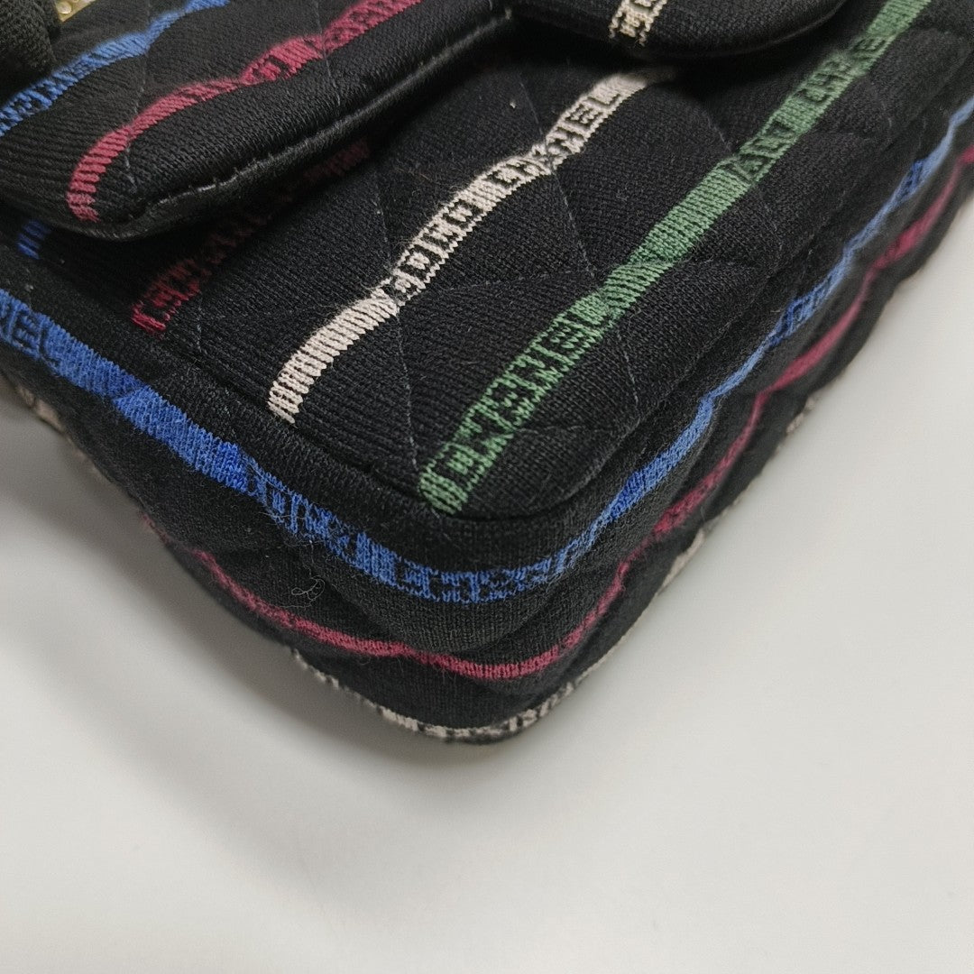 Quilted Fabric Black