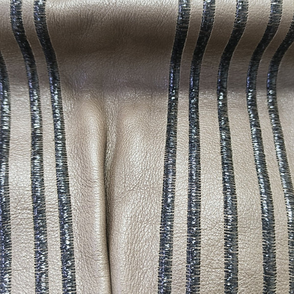 Bolso de mano de piel de ternera marrón