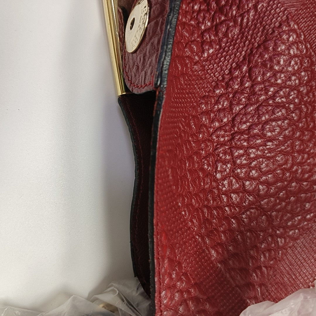 Canterbury Medium Calfskin Red
