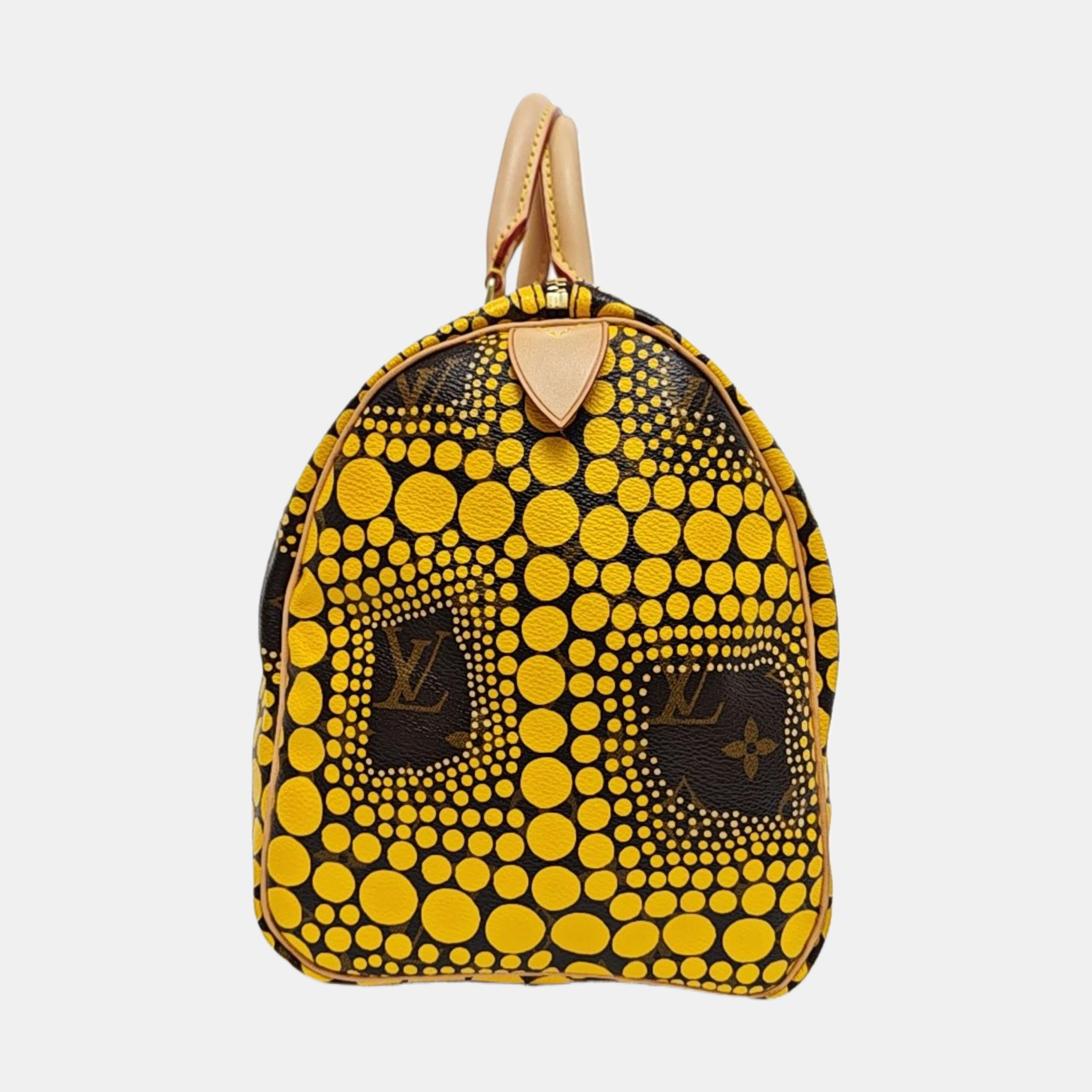 SPEEDY 30 Monogram Coated Canvas Yellow