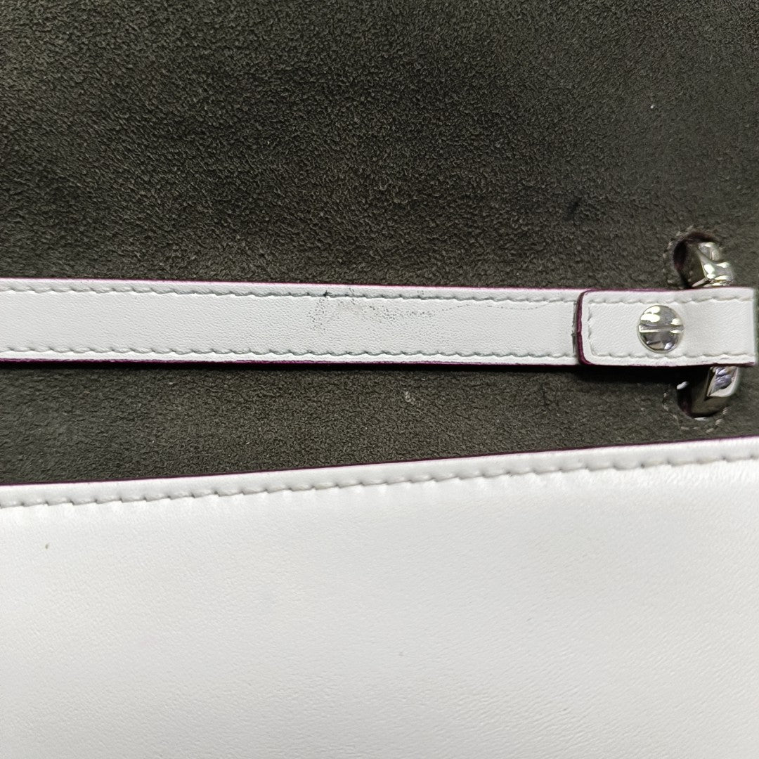 Kan I Mini Calfskin White