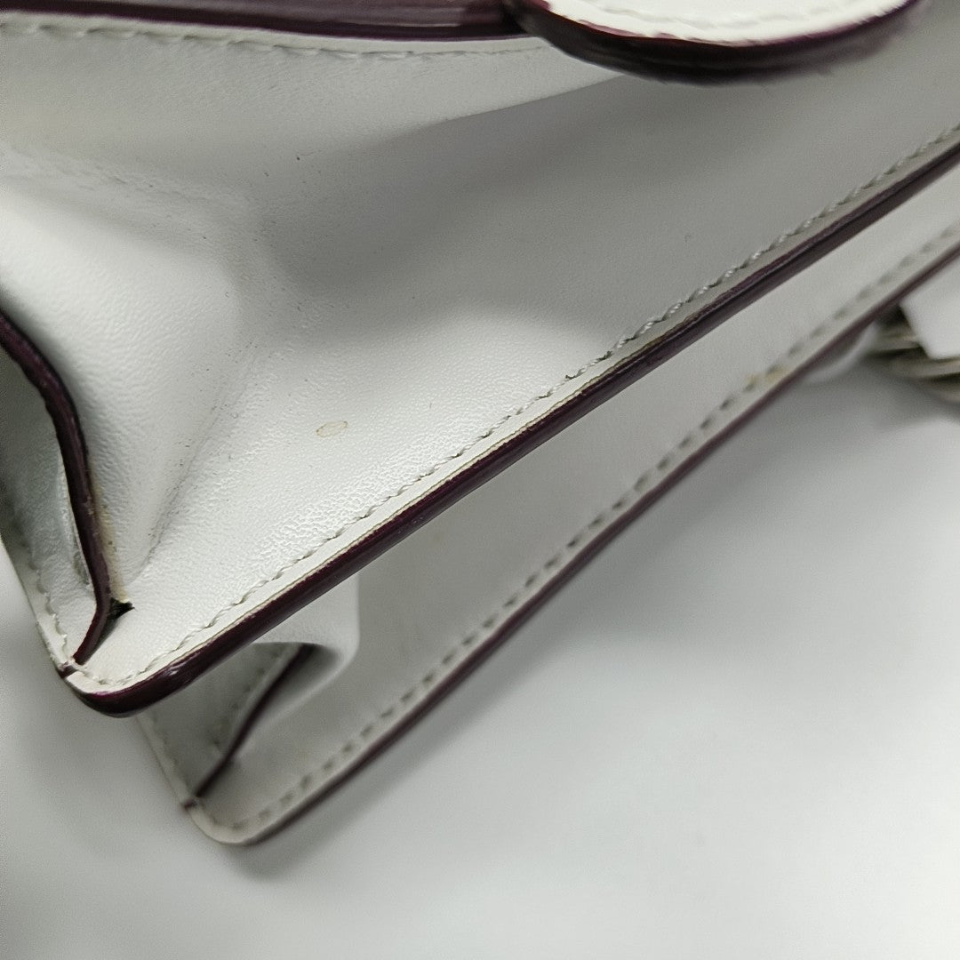 Kan I Mini Calfskin White