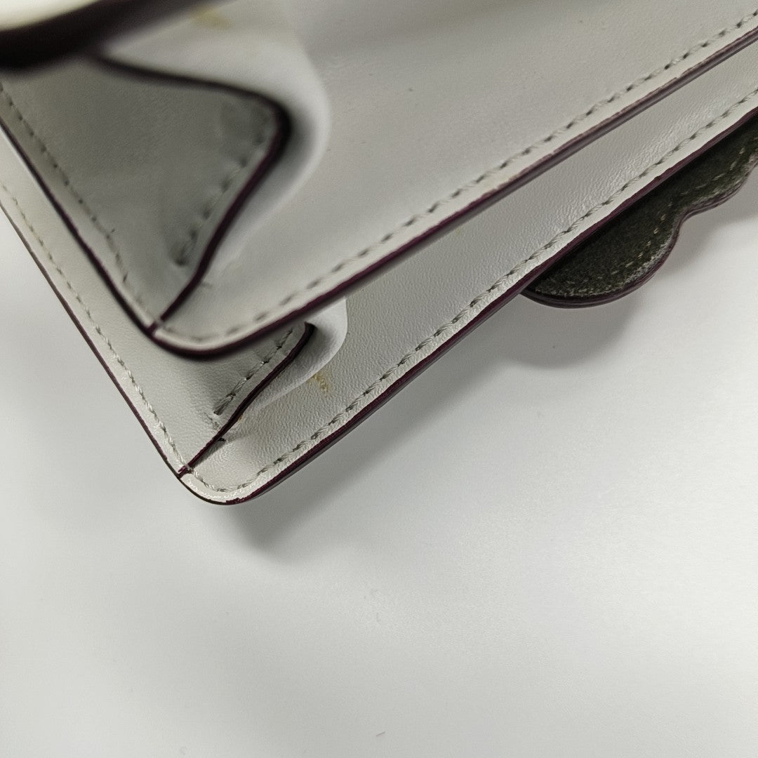 Kan I Mini Calfskin White