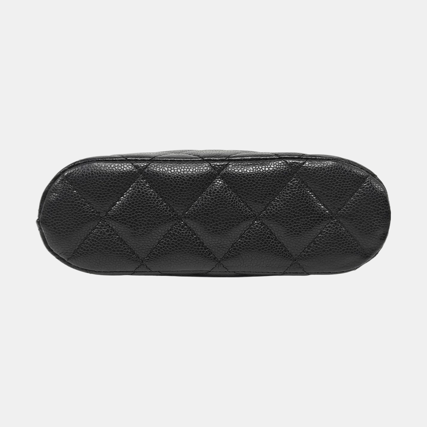 Quilted Grained Calfskin Black