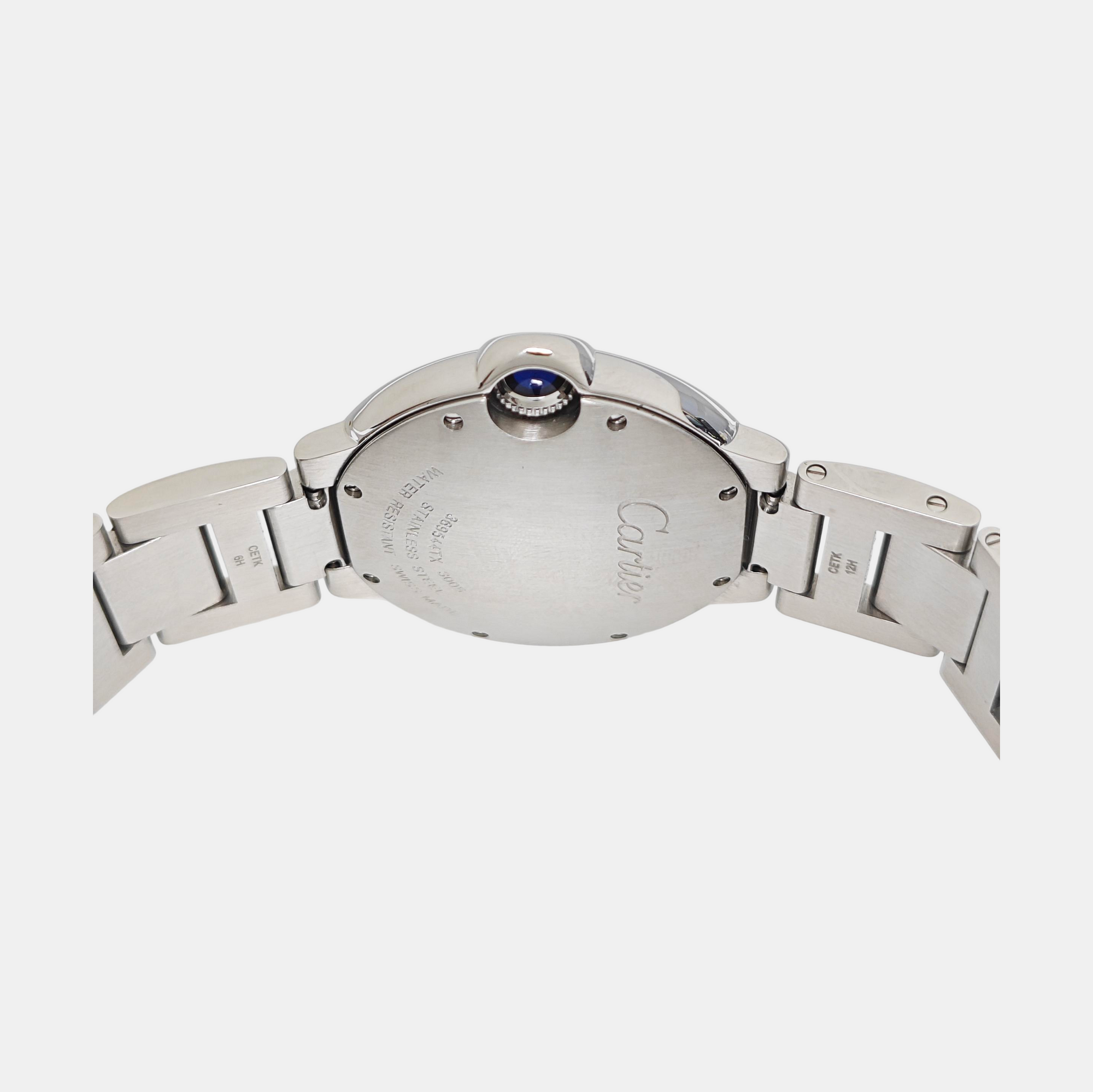 BALLON BLEU DE CARTIER 36.6mm White Quartz Watch