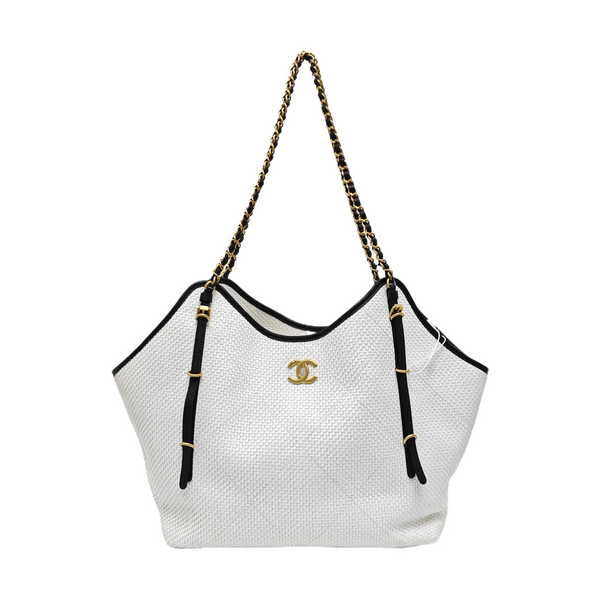 Quilted Canvas White