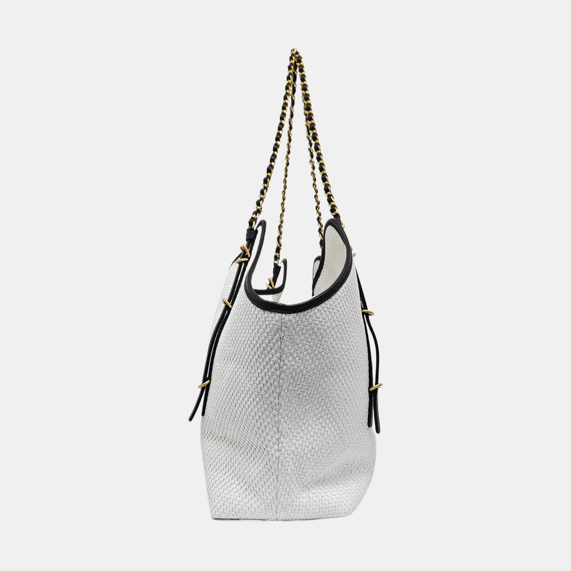 Quilted Canvas White