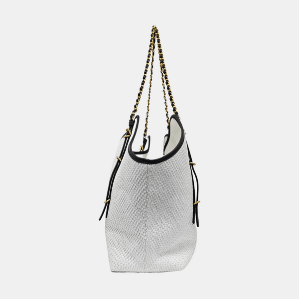 Quilted Canvas White