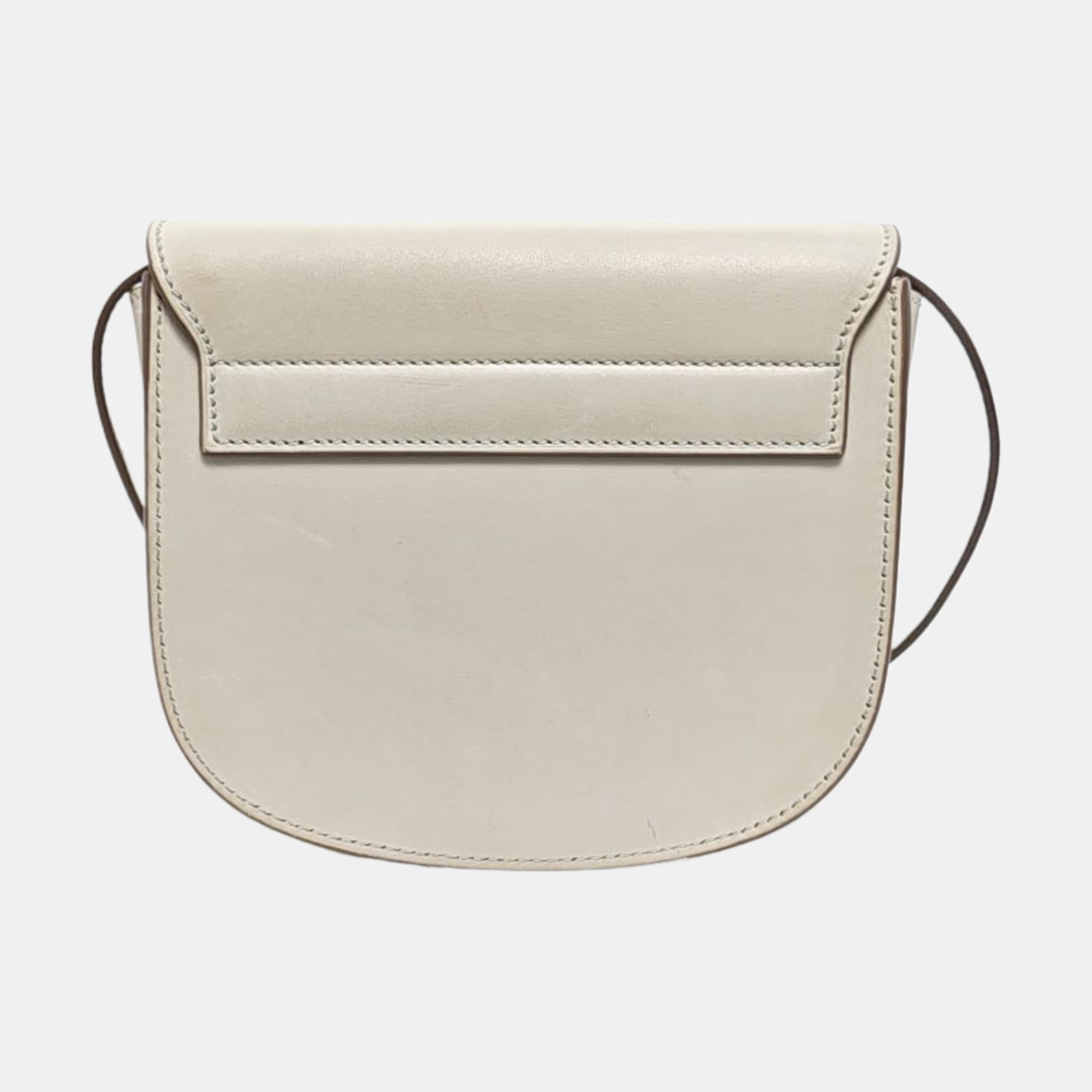 KAIA Small Calfskin White