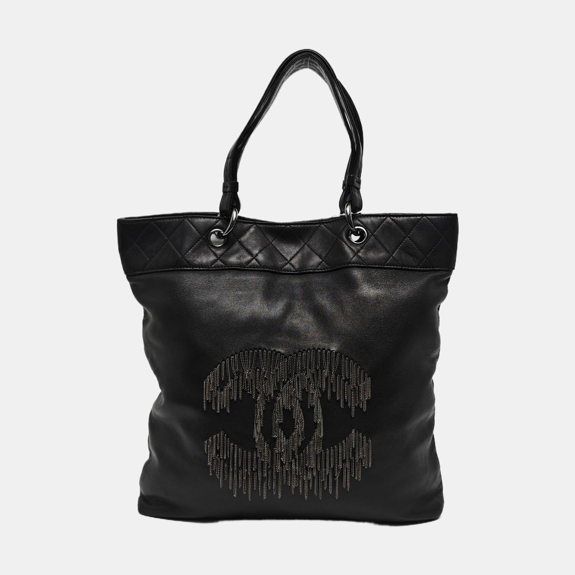 Quilted Lambskin Black
